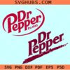 Dr Pepper logo SVG