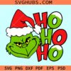 Ho Ho Ho Grinch SVG, Merry Grinchmas SVG, Grinch Ho Ho Ho svg