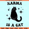 Karma is a cat SVG