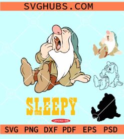 Sleepy dwarf SVG, Seven dwarfs SVG, Vacay mode SVG, Disney SVG