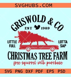 Griswold Christmas Tree Farm SVG, Griswold & co SVG, Merry Christmas svg