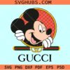 Gucci Mickey Mouse SVG, Gucci Disney SVG, Mickey Gucci logo svg