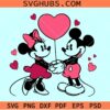 Mickey and Minnie couple SVG, Mickey and Minnie Valentine svg, Disney couple svg, Valentine day svg