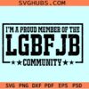 Proud Member of the LGBFJB Community svg