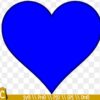 Blue heart SVG, Back the blue SVG