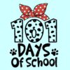 101 Days of School Dalmatian SVG, preschool svg, 101 Days of School svg