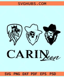 Carin Leon Svg, Mexican Svg, Banda Svg, Music Artist Svg