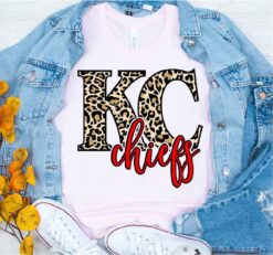 Chiefs Leopard Print SVG