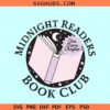 Midnight Readers Book Club SVG, book lover SVG PNG EPS