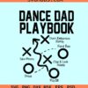 Dance dad PlayBook svg, Dance dad svg, funny dance dad SVG