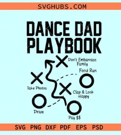 Dance dad PlayBook svg, Dance dad svg, funny dance dad SVG