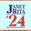 Janet Rita Funny 2024 Election SVG, Janet Rita 24 svg, election meme svg