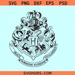 Hogwarts Crest SVG, Hogwart SVG, Harry Potter svg, HP svg