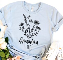 Grandma wild flowers SVG, Grandma floral SVG, Grandma svg, nana svg