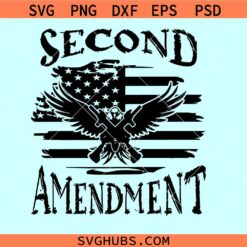 Second Amendment gun flag SVG, gun rights svg, second that svg, protect ...