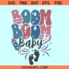 Boom Boom baby 4th of July svg, Boom Boom Baby SVG, Patriotic and Pregnant SVG