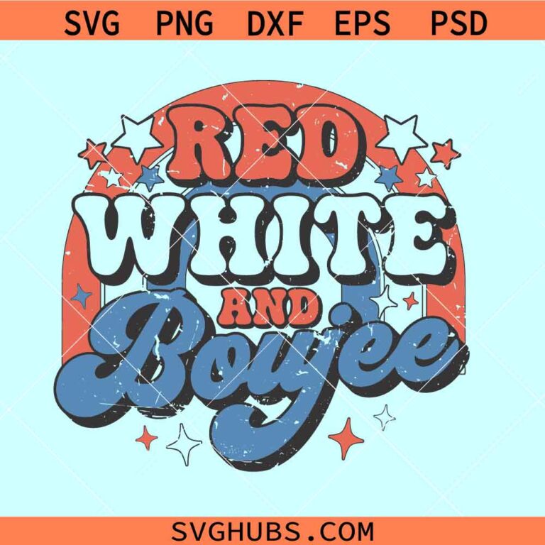 Red White and Boujee SVG, Patriotic svg, 4th of July svg, Independence ...