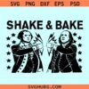 Shake and Bake George Washington and Abraham Lincoln svg