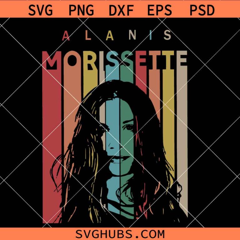 Alanis Morissette Tour SVG, Alanis Morette Vintage SVG, Alanis ...