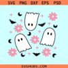 Cute ghost Halloween SVG, Cute Ghost Svg, Spooky Ghost Svg, Ghost Boo SVG, Halloween svg