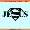 Jesus Super Hero logo SVG, Superhero Jesus SVG, Jesus Superman Logo SVG, Jesus is my Super Hero SVG