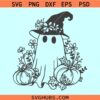 Spooky Ghost Halloween Pumpkin SVG, Fall pumpkin svg, spooky Ghost svg