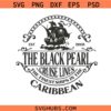 The Pirates Movie Caribbean vintage SVG, The black pearl svg , Est 2003 svg