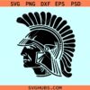 Trojan Head SVG, Trojans football svg, Trojans mascot SVG, Trojans head SVG