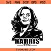 Kamala Harris 2024 SVG, Kamala Harris shirt design, Kamala Harris for president SVG