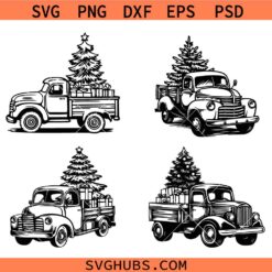 Christmas Truck Bundle svg, Christmas Decor SVG, Christmas SVG, Christmas Shirt SVG