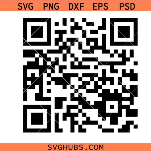 Donald Trump Dance QR Code SVG, Funny QR SVG, Dance moves Maga SVG  