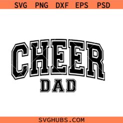 Cheer dad varsity SVG, Cheer Coach Svg, Cheerleader Svg, Coach Svg, Football Svg