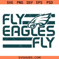 Fly Eagles Fly SVG, Philadelphia Phillies SVG, Philadelphia Football SVG, Eagles Super Bowl SVG