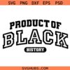 Product of Black History svg, BLM SVG, Black History Svg, Its Black History for me svg 