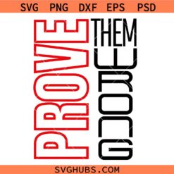 Prove them wrong SVG, Inspirational SVG, motivational quote SVG  