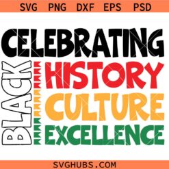 Celebrating Black SVG, black history month SVG, Juneteenth svg, Afro SVG