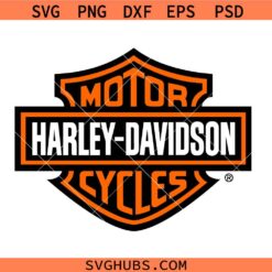 Harley Davidson Logo SVG, Harley Davidson Motorcycle SVG, Harley Davidson SVG   