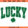 Lucky Varsity svg, St Patrick's Day Svg, St Patrick’s Day SVG, Shamrock svg, St Patty Day SVG  