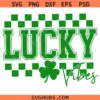 Lucky Vibes St. Patricks Day Svg, Lucky Vibes SVG, St Patrick’s Day SVG, Shamrock svg, St Patty Day SVG   